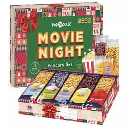 Christmas Movie Night Popcorn Gift Set