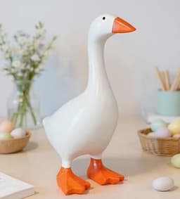 Desktop Goose Statue