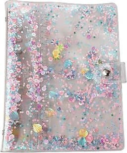 Glitter Flowing Journal