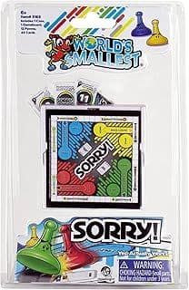 World's Smallest Sorry!