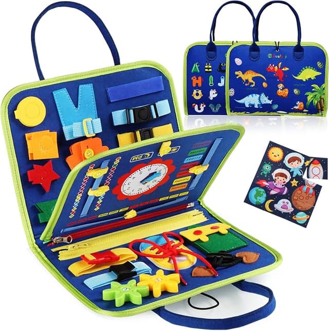 Guolely Busy Board Montessori Toy