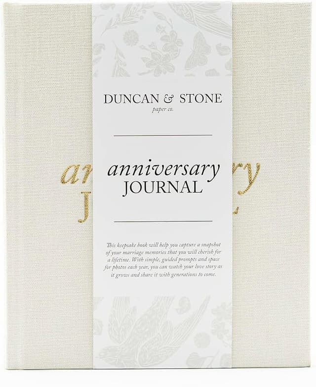 Duncan & Stone Anniversary Journal for Couples