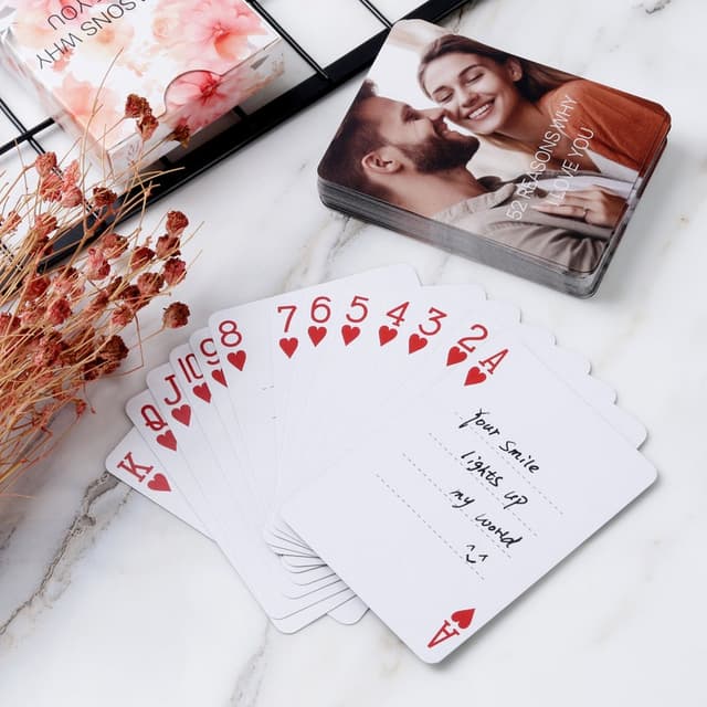 52 Reasons Why I Love You Playing Cards