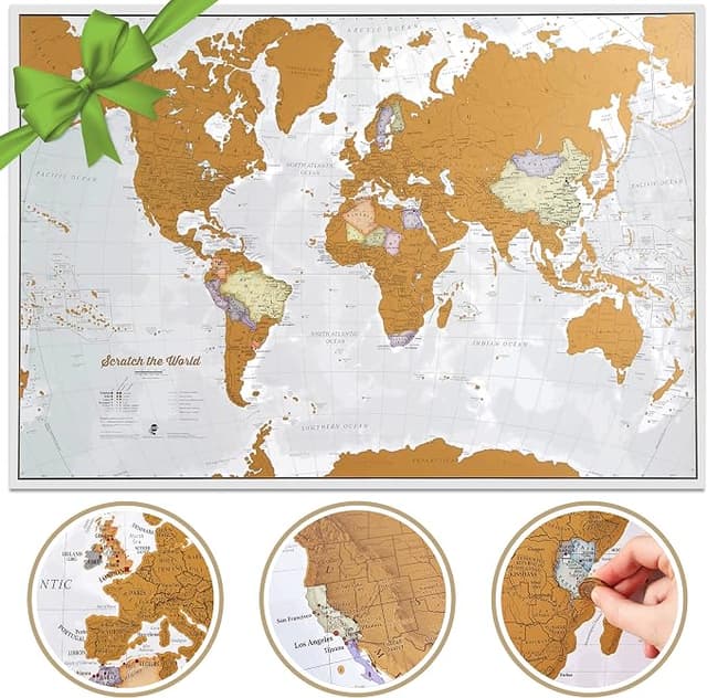 Scratch The World Travel Map