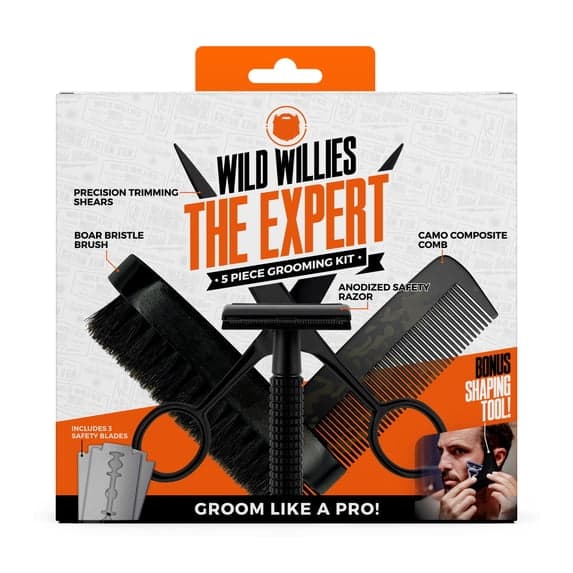 Wild Willies The Expert Beard Grooming Kit