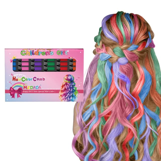 MSDADA Temporary Hair Color Comb