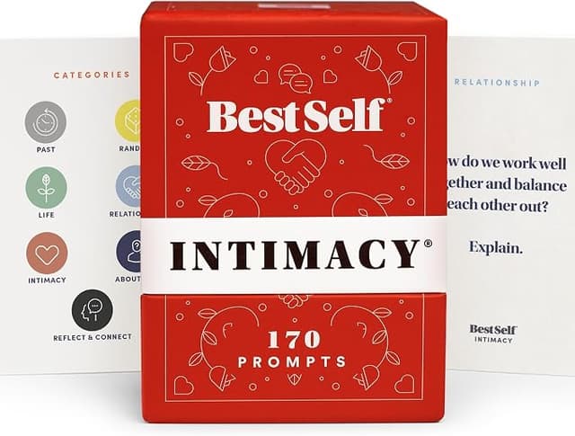 BestSelf Intimacy Deck — 170 Conversation Cards for Couples