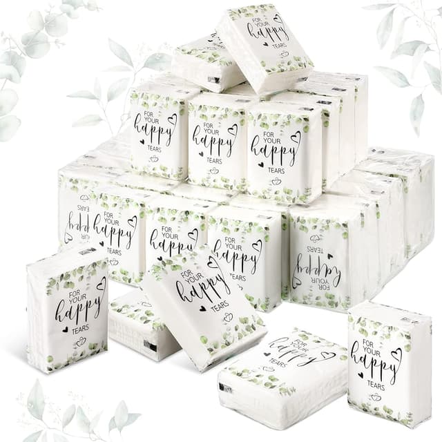"Happy Tears" Pocket Tissue Packs (100)