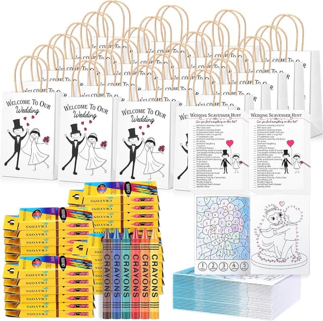 Wedding Activity Sets for Kids (24)