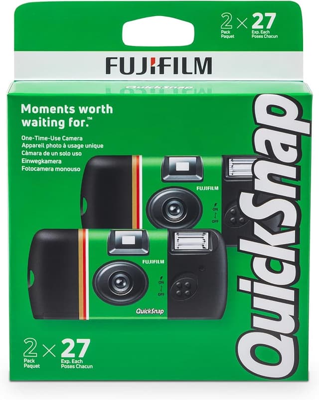 Fujifilm QuickSnap Flash Cameras (2-pack)