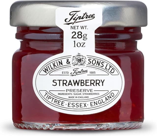Tiptree Strawberry Preserve Mini Jars (72)