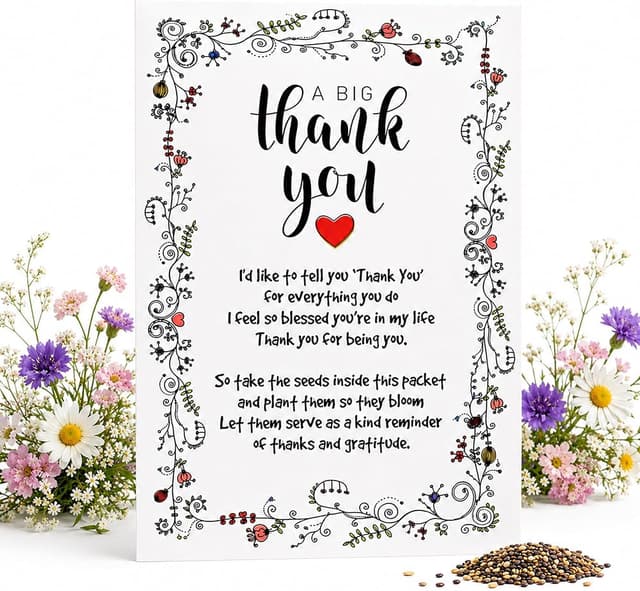 Pre-Filled Wildflower Seed Packets (20)