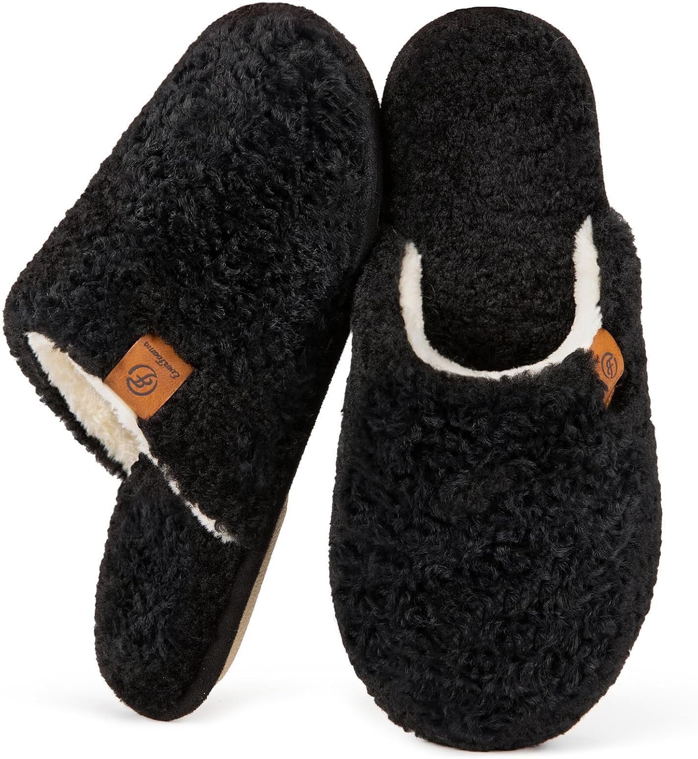 Fuzzy slippers reserved on a Christmas wishlist