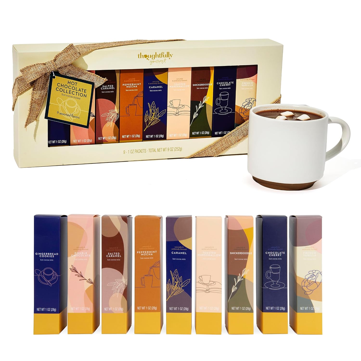 Hot chocolate gift set marked high priority on a Christmas wishlist