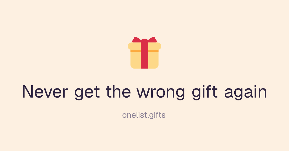 Onelist.gifts
